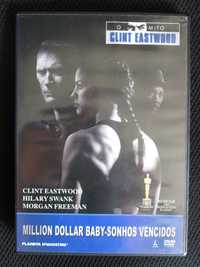 DVD Million Dollar Baby, Morgan Freeman, Hilary Swank, Clint Eastwood