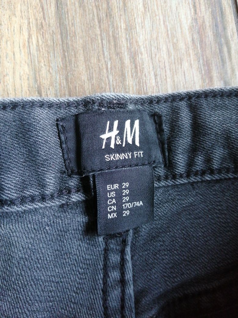 Jeans h&m skiny fit rozmiar 29