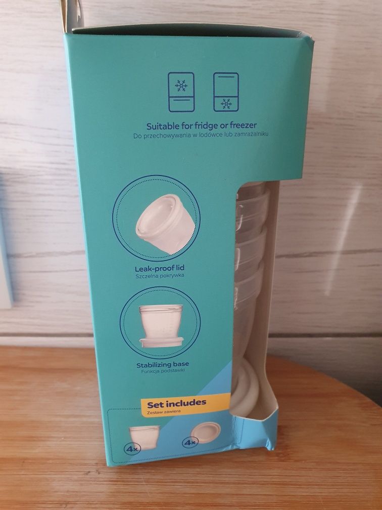 Pojemniki do przechowywania pokarmu Canpol Babies Nowe