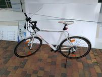 Rower ALUMINIOWY Niemiecki Męski 28" Lekki Biały + DODATKI + Upominek