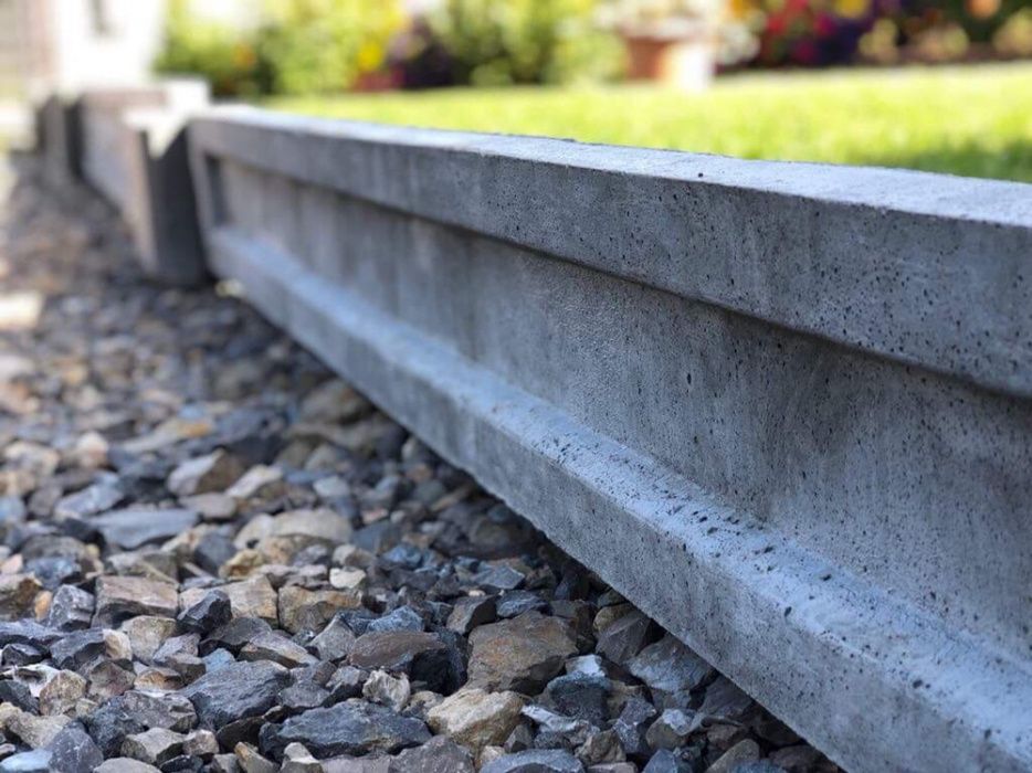 Murki betonowe wzmacniane podmurówka "RAMKA"