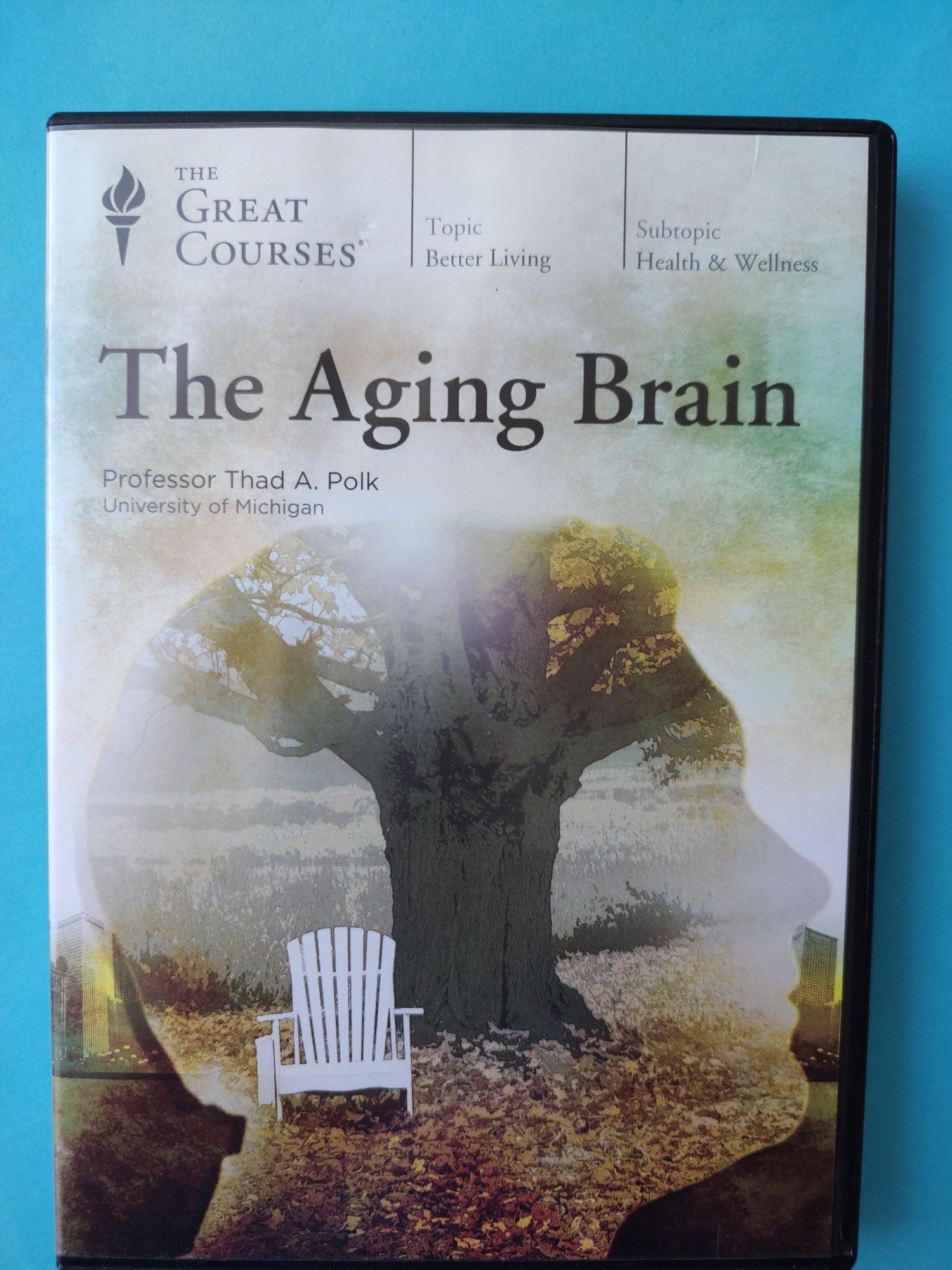 The Aging Brain 6 CD audiobook  6 godzin wykłady Prof. Thad Polk j.ang