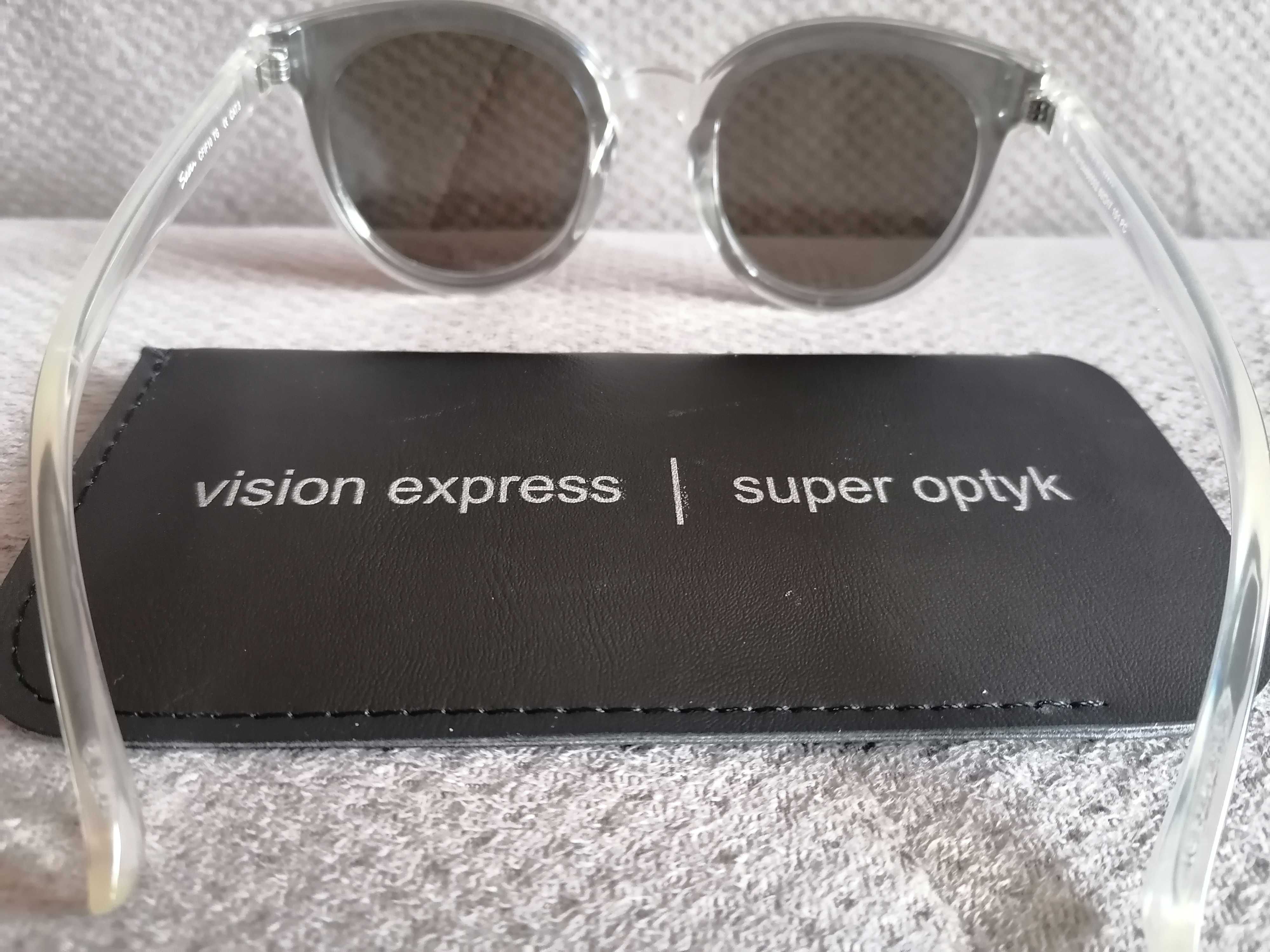 Designerskie okulary przeciwsłoneczne Seen Vision Express damskie