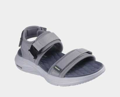 Оригінальні чоловічі сандалії skechers / сандалії сірого кольору