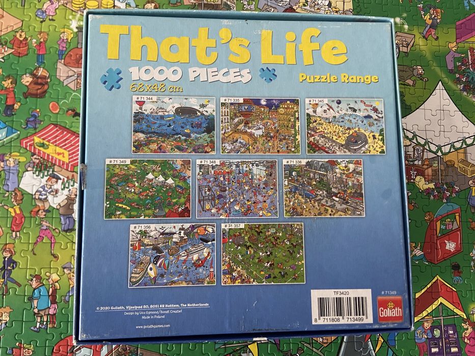 Puzzle 1000 peças Goliath – personagens divertidas