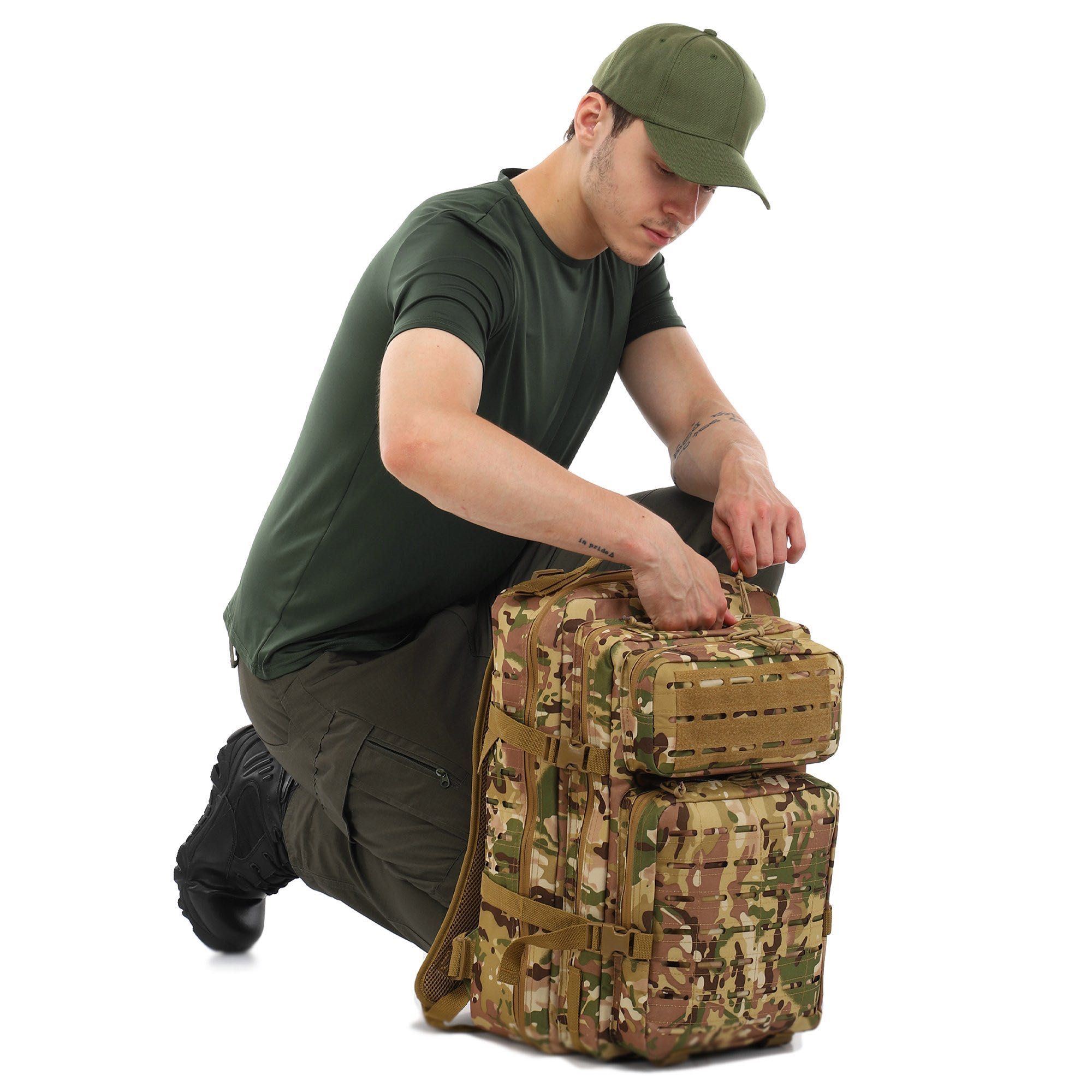 Рюкзак тактический штурмовой Tactical 1512 размер 50x36x12см
