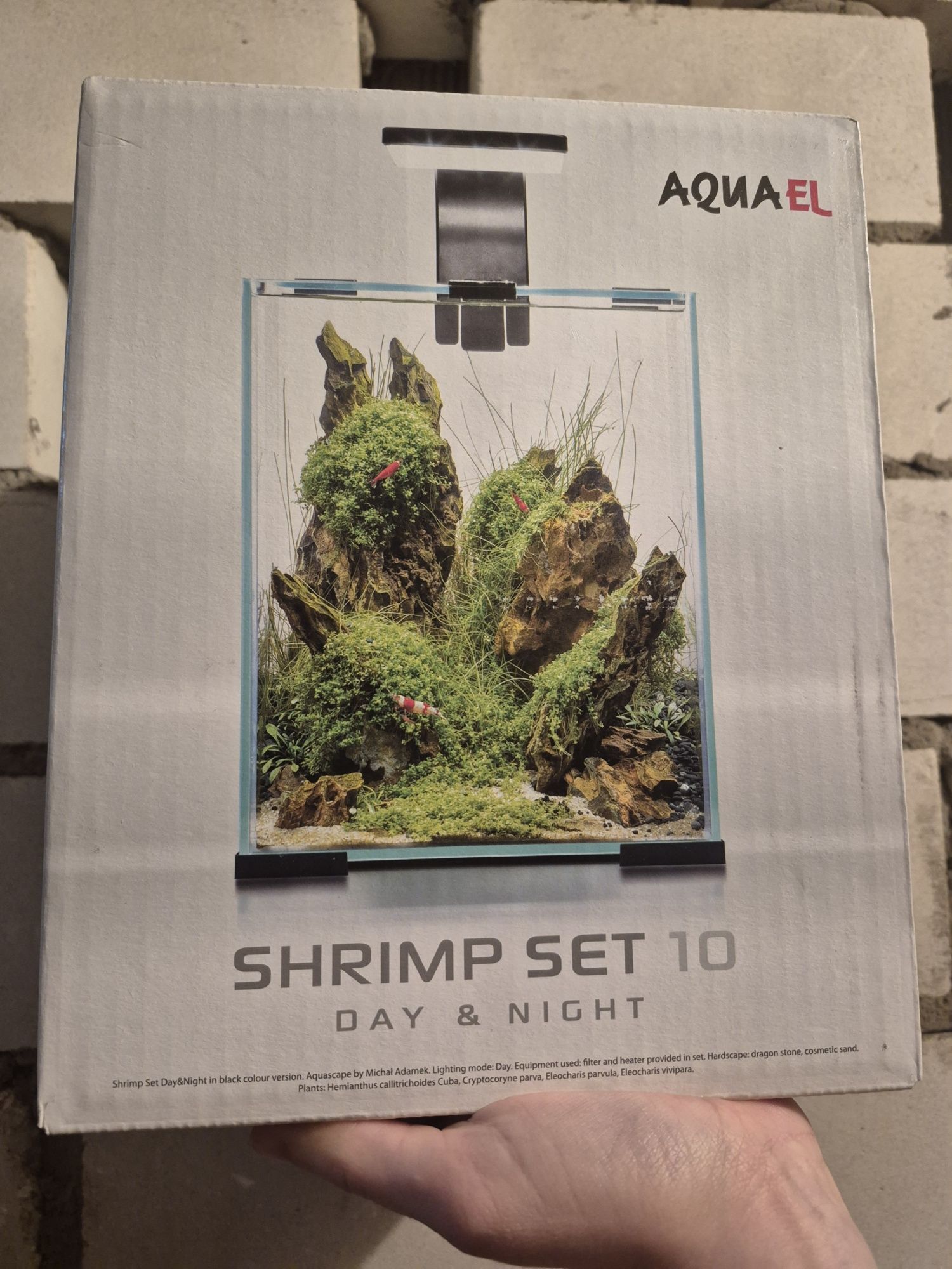 Zestaw aquael shrimp set 10 (Day&Night)