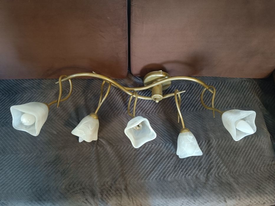 Żyrandol na 5 żarówek