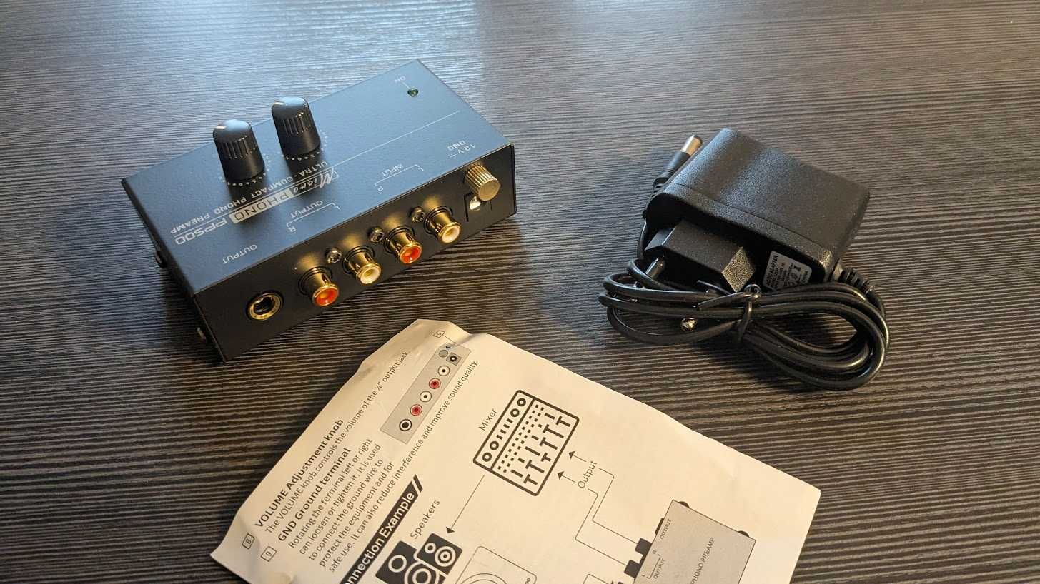 Przedwzmacniacz gramofonowy hi-fi