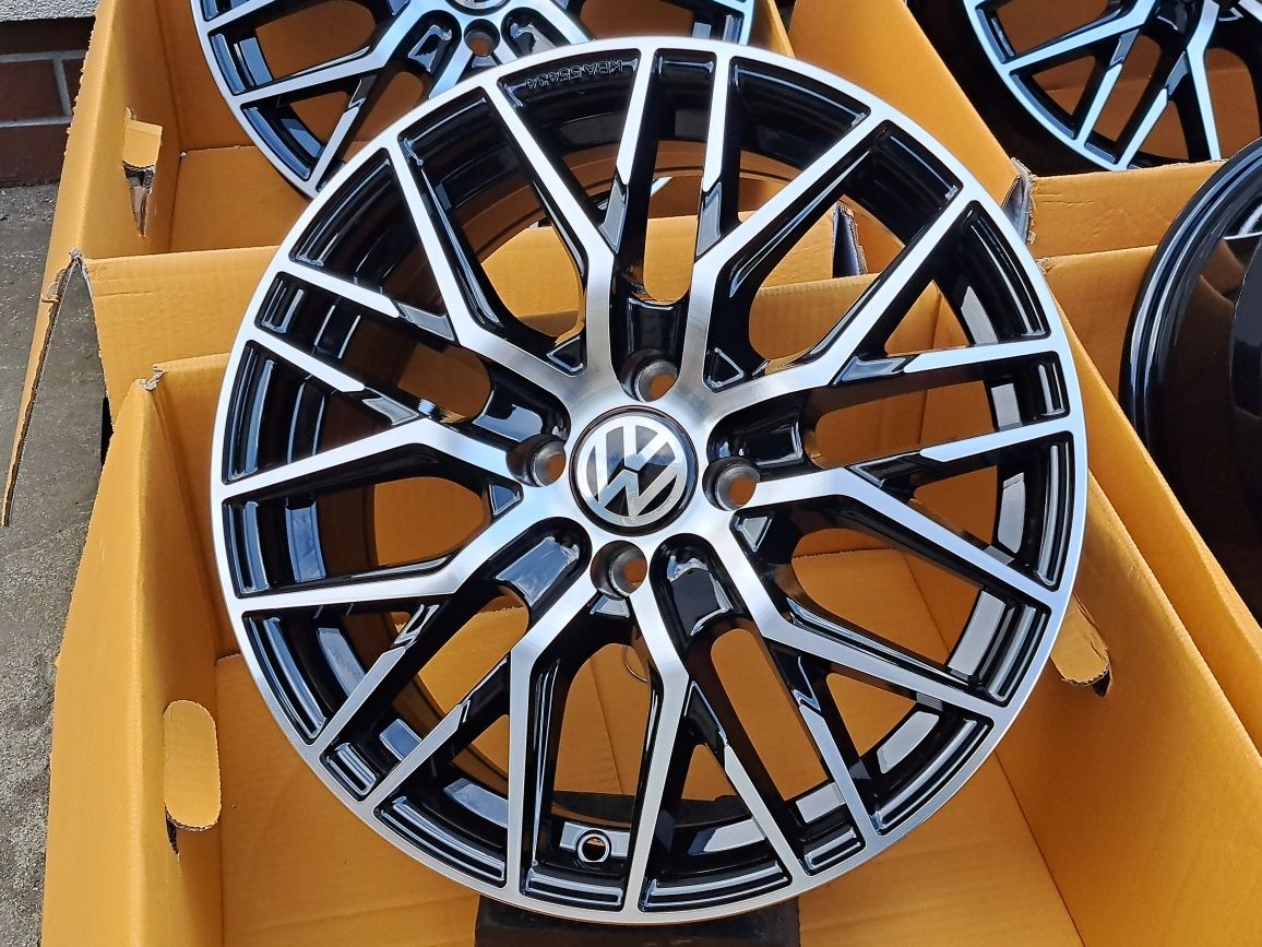 Alufelgi NOWE VW 16" 4x100 UP! Lupo Polo Golf 3 Grafit RS4 CNC