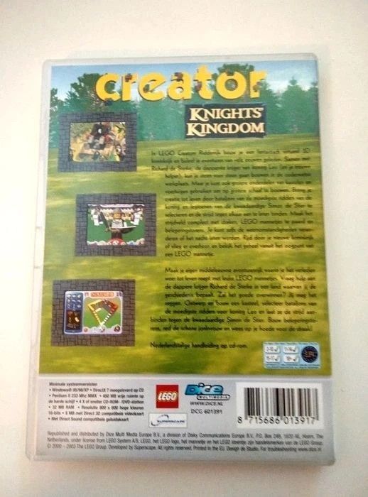 Lego creator Knights' Kingdom PC