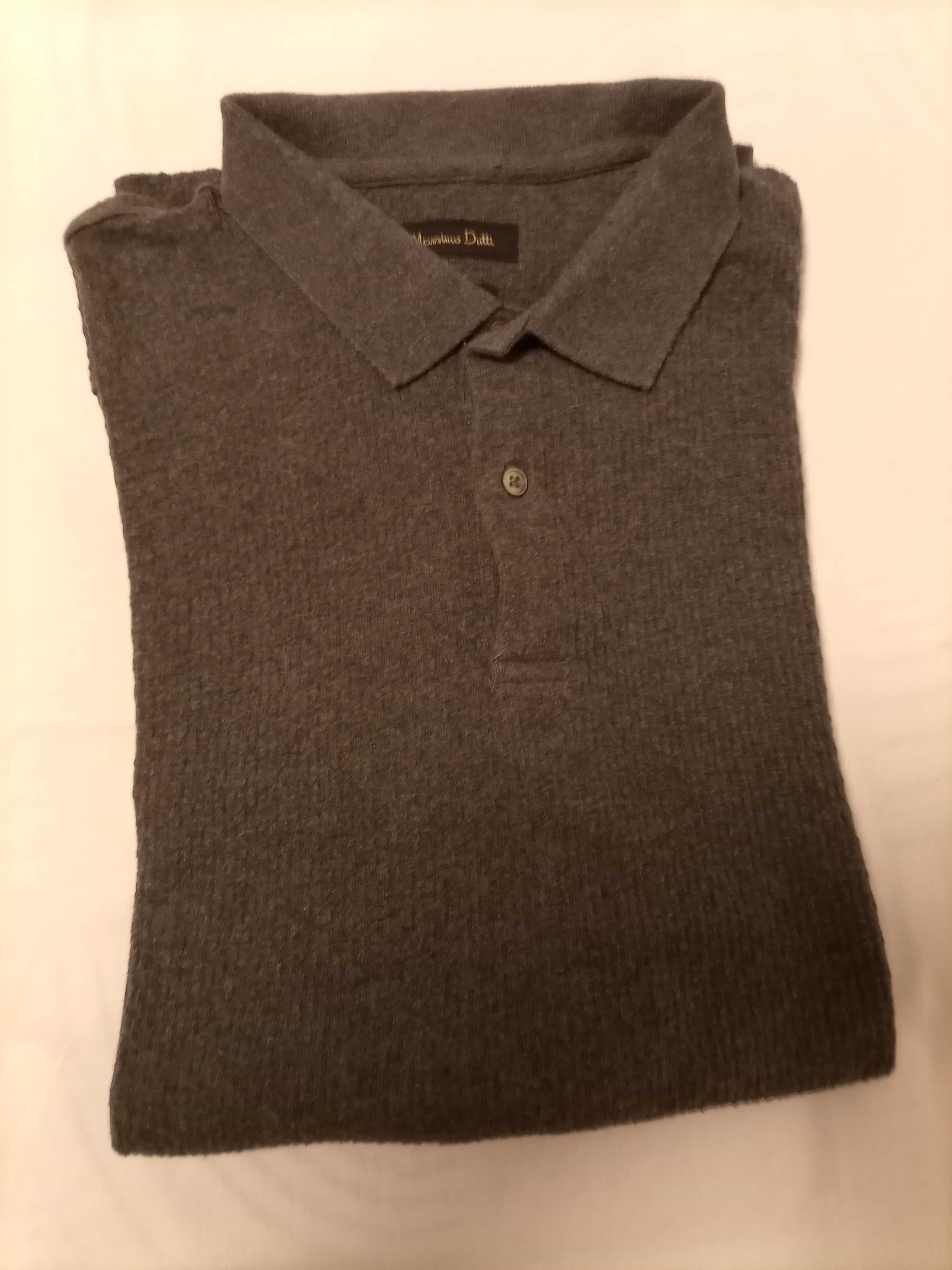 Polo cinza tamanho médio da Massimo Dutti