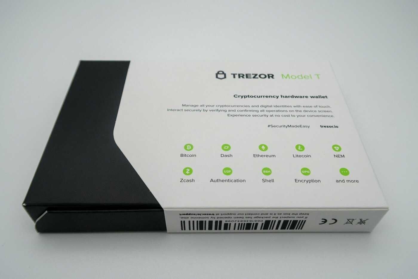 Криптокошелек Trezor(трезор) Model T