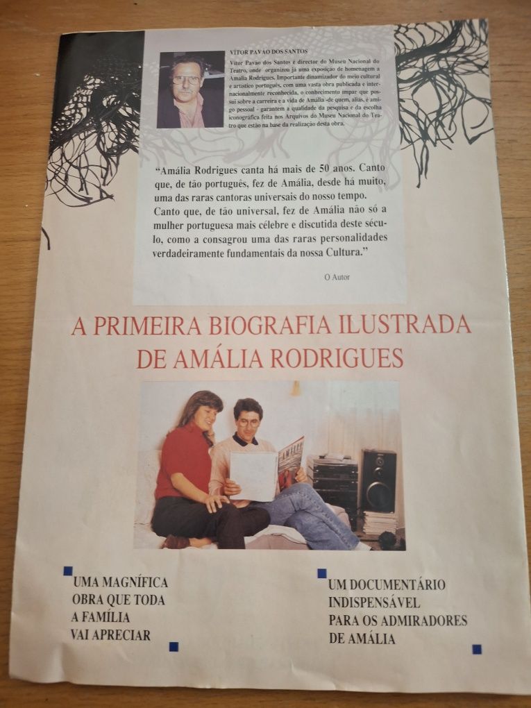 Amália Rodrigues prospecto uma estranha forma de vida