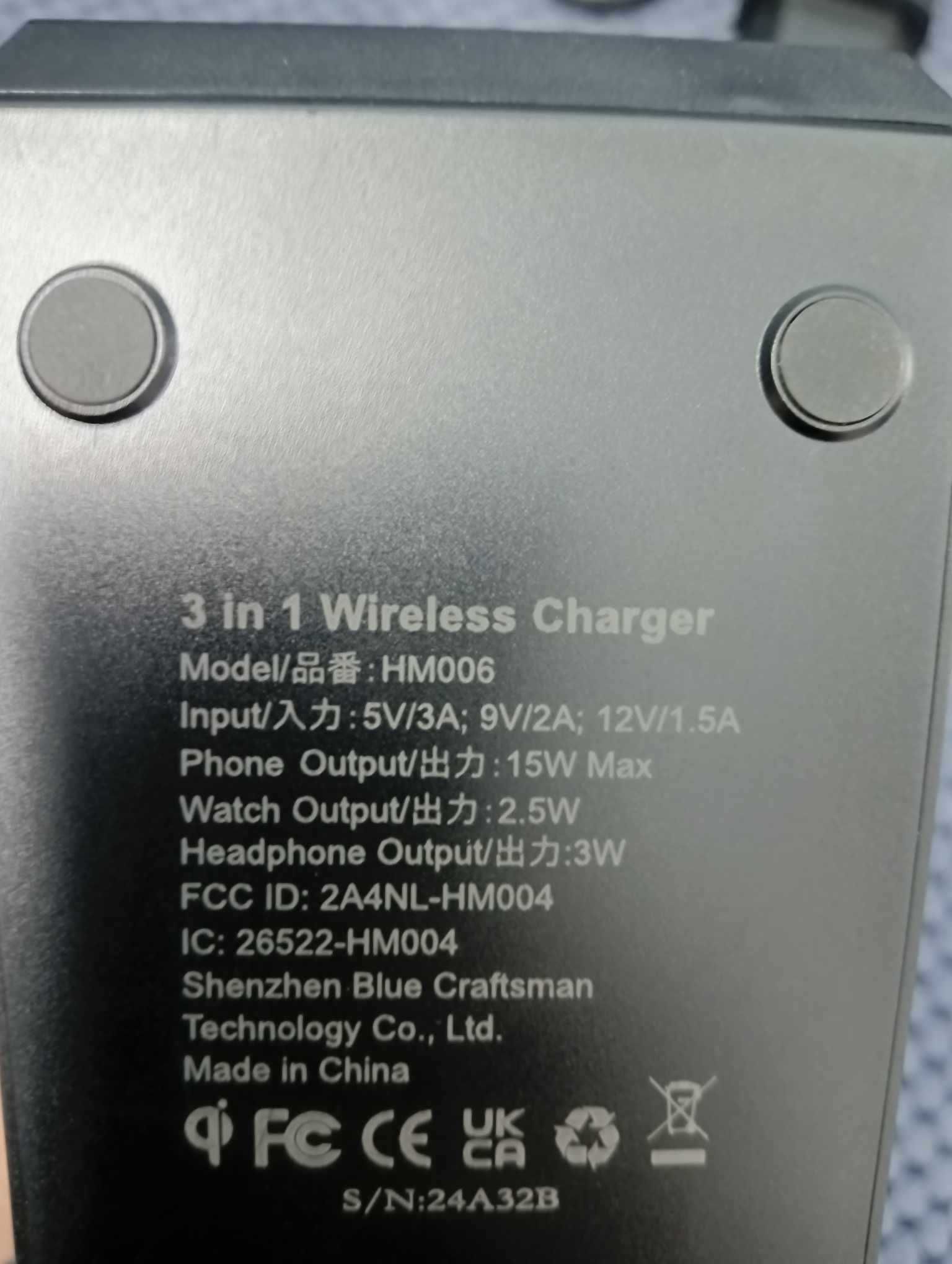 Bezprzewodowa Stacja Ładowania 3 w 1 Samsung