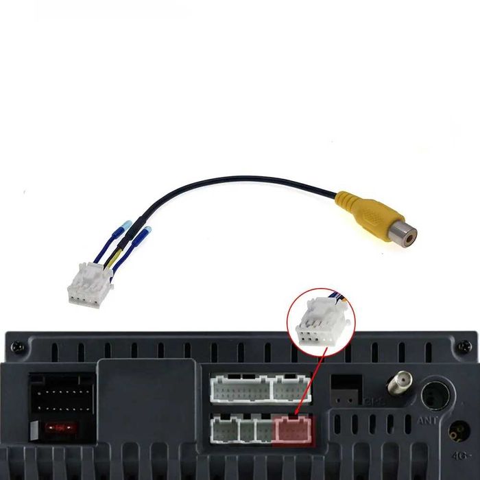 Роз'єм для камери заднього огляду для android магнітол та інші