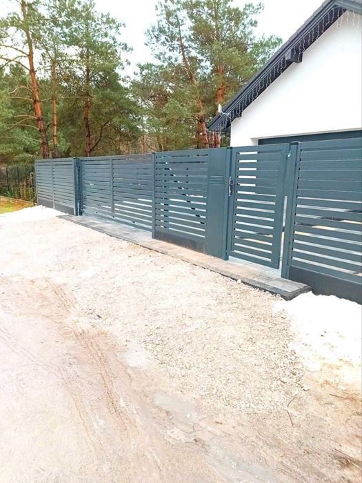 Sprzedaż oraz montaż ogrodzeń panelowych palisadowych bram furtek