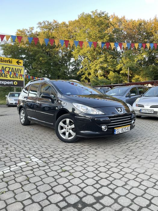 Peugeot 307 SW LIFT 2.0pb*Skóra*7 Osobowy*Panorama*Tempomat*Bogaty*