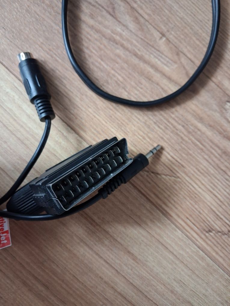 ACTIVEJET kabel s-video/audio - euro scart 490 cm