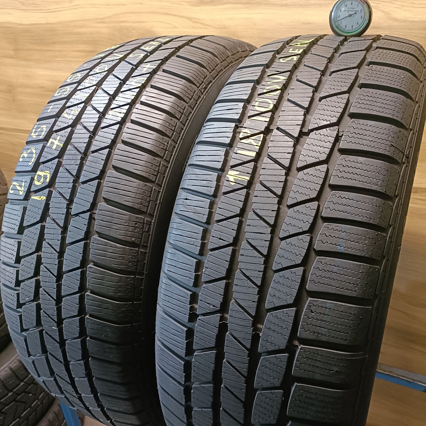 235/55r18 Continental TS815 z 2019r 7.4mm jak nowe