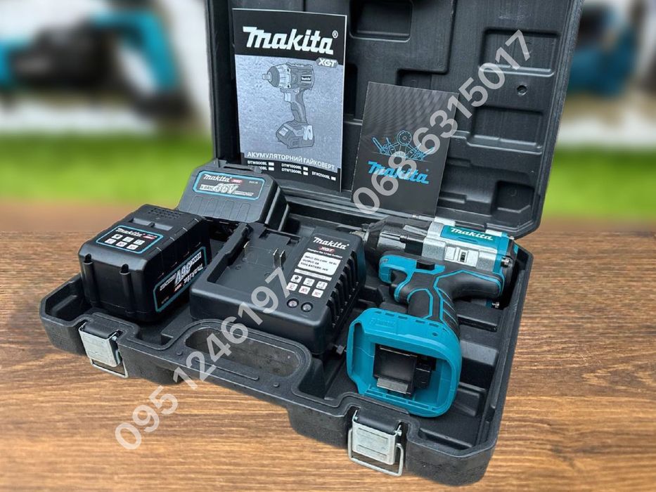 Аккумуляторный Гайковерт Makita DTW1250BL 2 аккумуляторами 36V 9Ah