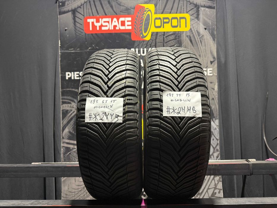 Opony Całoroczne 195/55/15 MICHELIN CROSSCLIMATE #*2779