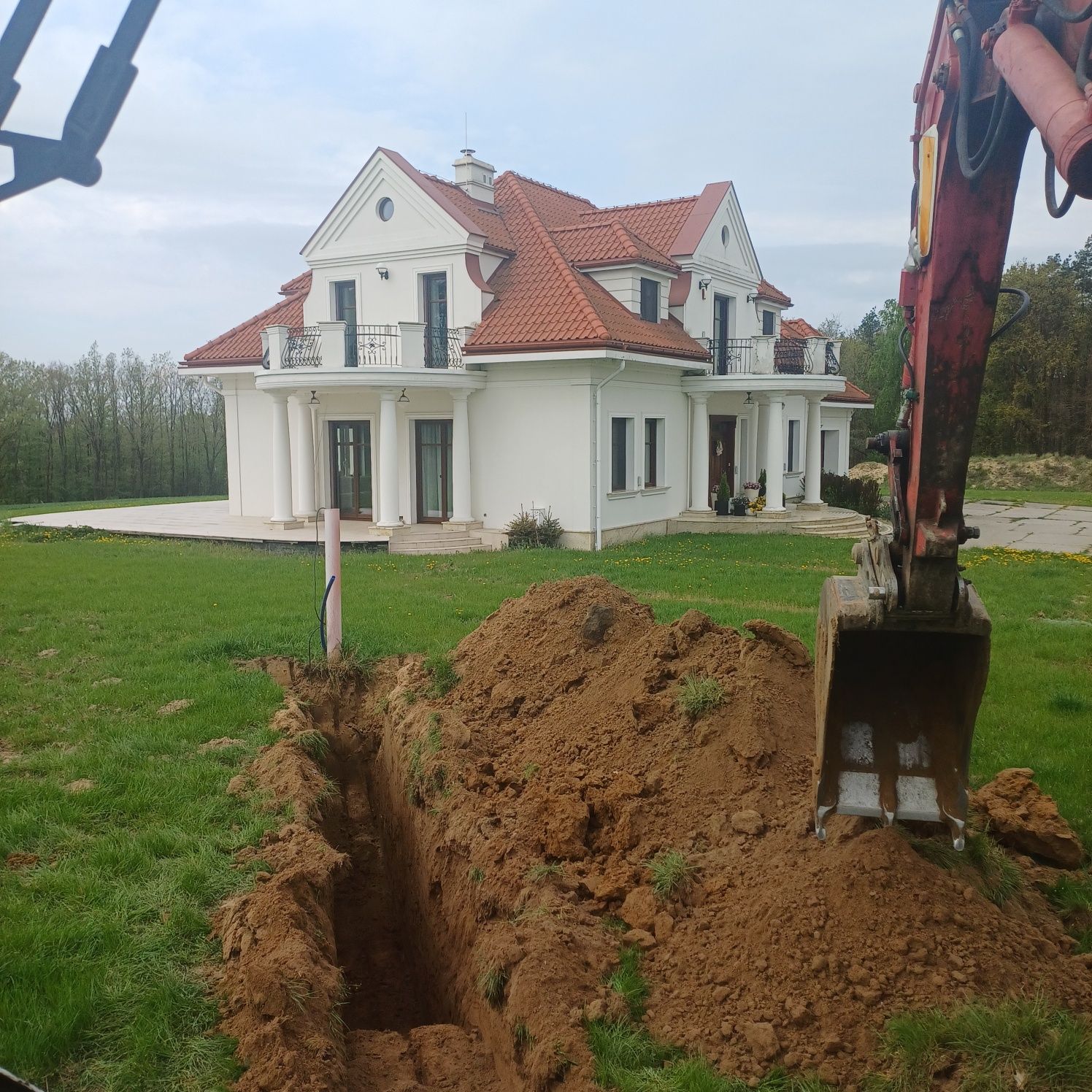 Kompleksowe roboty ziemne Mini Kołówka Gąsienica Wywrotka Autolaweta