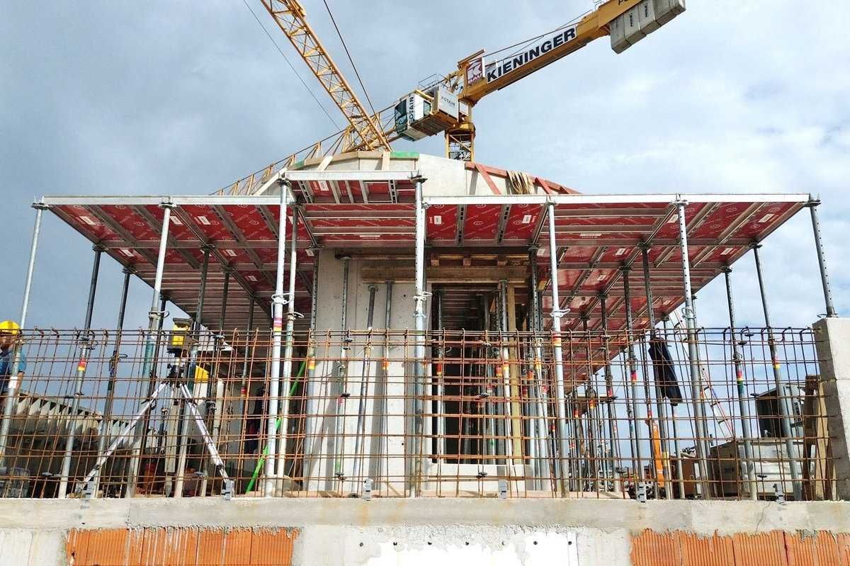 Zestaw szalunku stropowego RINGER AluDek modułowy szalunek podpory