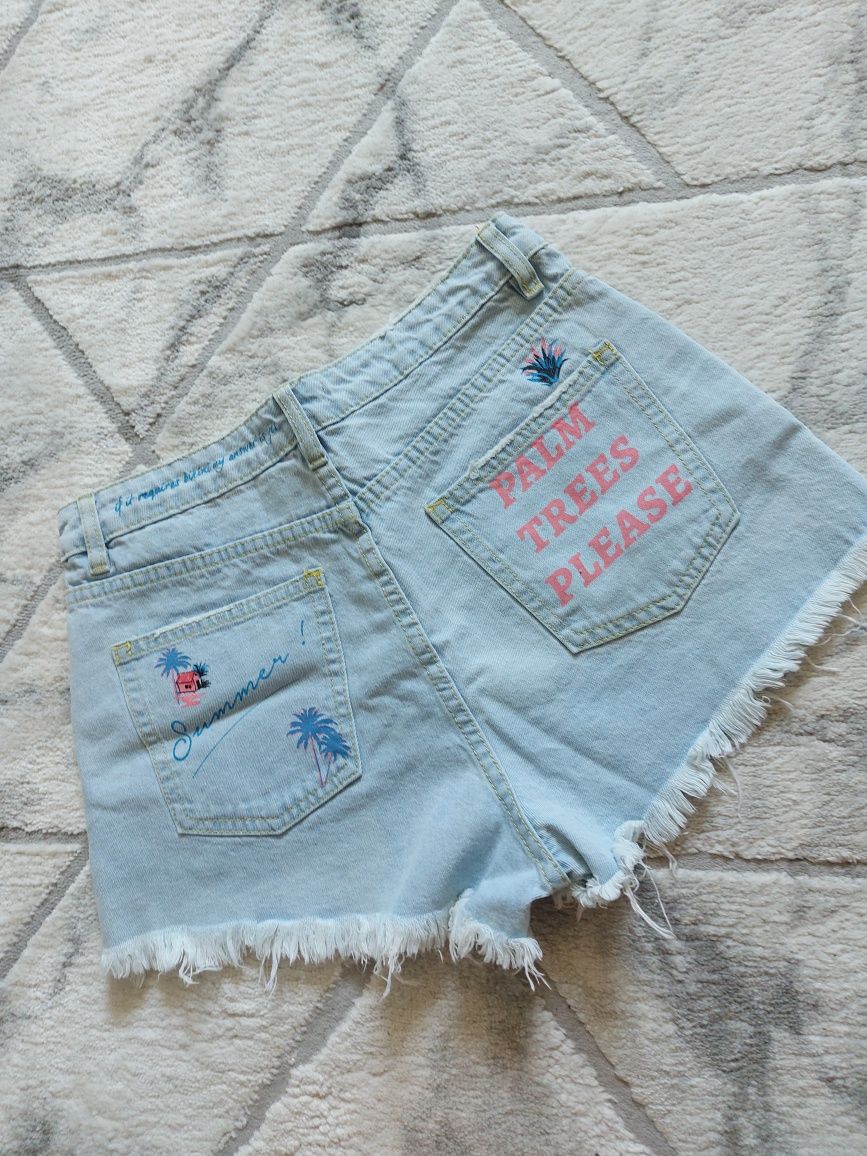 Jeansowe/dżinsowe szorty krótkie spodenki DAMSKIE firmy CROPP roz s/m