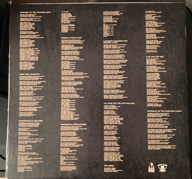 LP (Pop-Up) Amon Amarth - Twilight Of The Thunder God