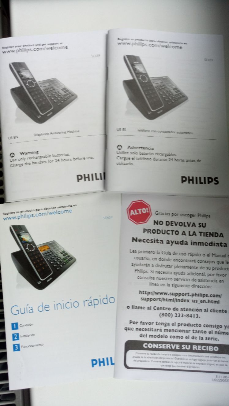 Радиотелефон PHILIPS SE-659