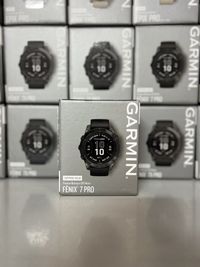 Годинник Garmin Fenix 7 Pro Sapphire Solar Carbon Grey DLC Titan w. BB