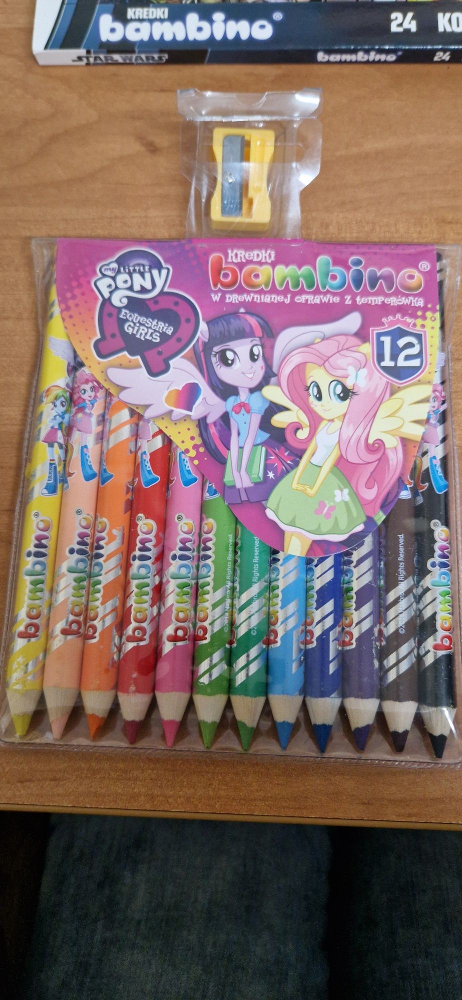 Kredki bambino drewniane My Little Pony