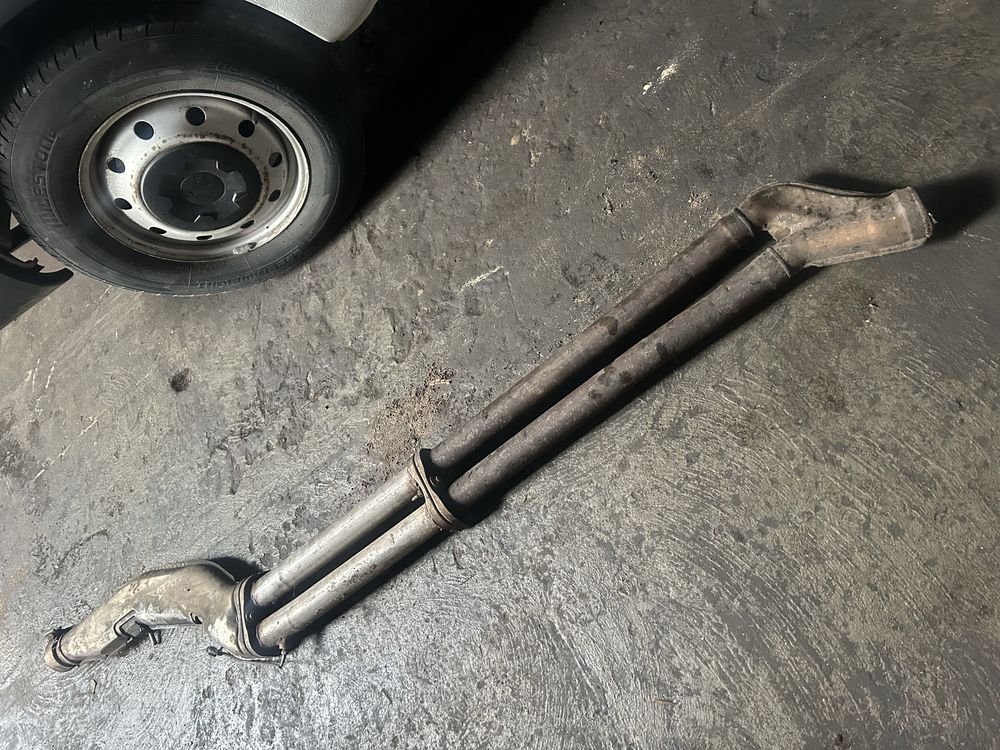Wydech 535d 272km przelot e60 e61 535d wysylka PRZELOTOWY DOWNPIPE