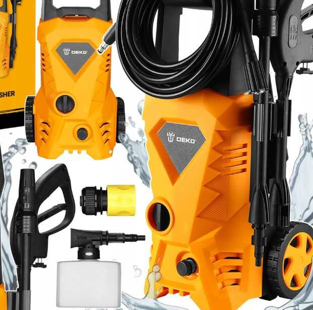 Мийка високого тиску для авто DEKO DKCW 2200 Вт 140бар + насадки мойка