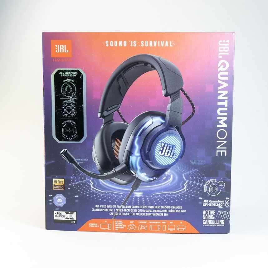 Гарантія! JBL Quantum One Black | ігрові навушники