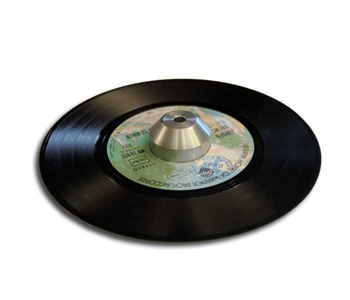 Adaptador Singles 45RPM 7inch Metal