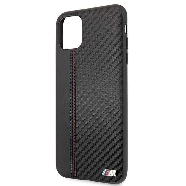 Etui Hardcase BMW M Collection iPhone 11 Pro Max - Czarny Pu Carbon