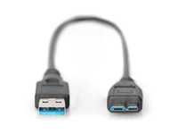 Kabel USB 3.0 do dysku zewnętrznego - długość 50 cm