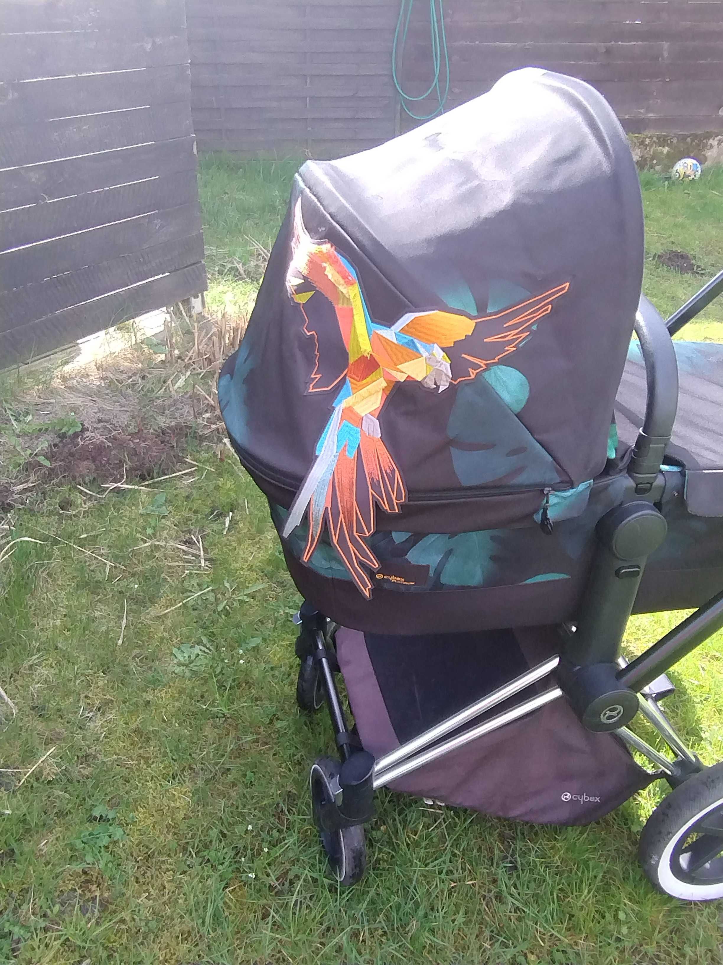 Wózek cybex mios 2.0 Birds of Paradise głęboko spacerowy