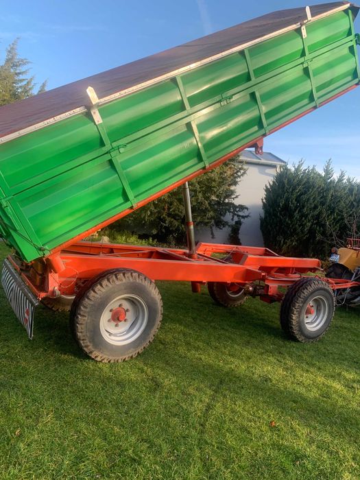 Przyczepa PRONAR Metaltech Ekopom - 6 t ; wywrot 3 strony