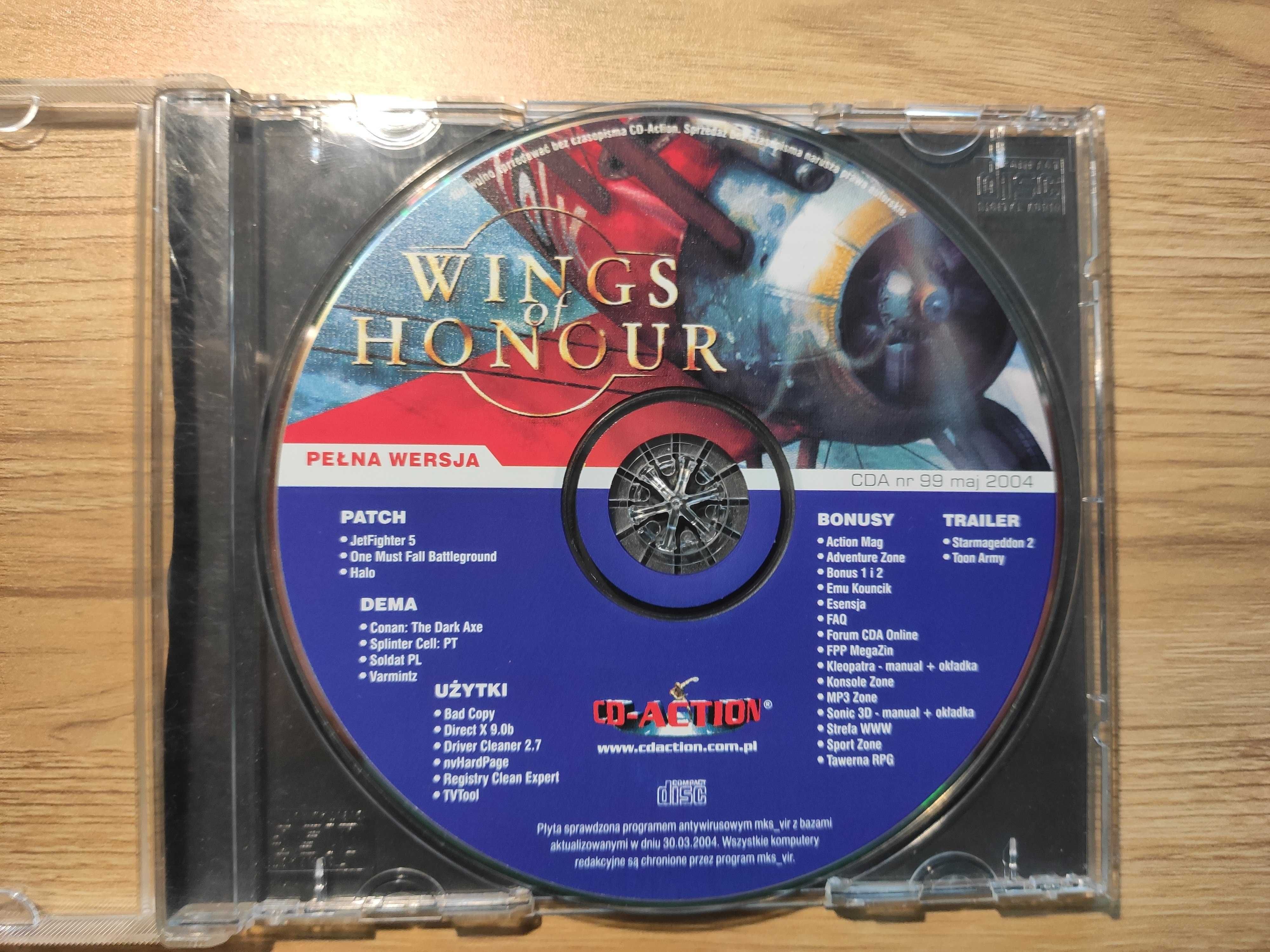 wings of honour - cd-action - gra