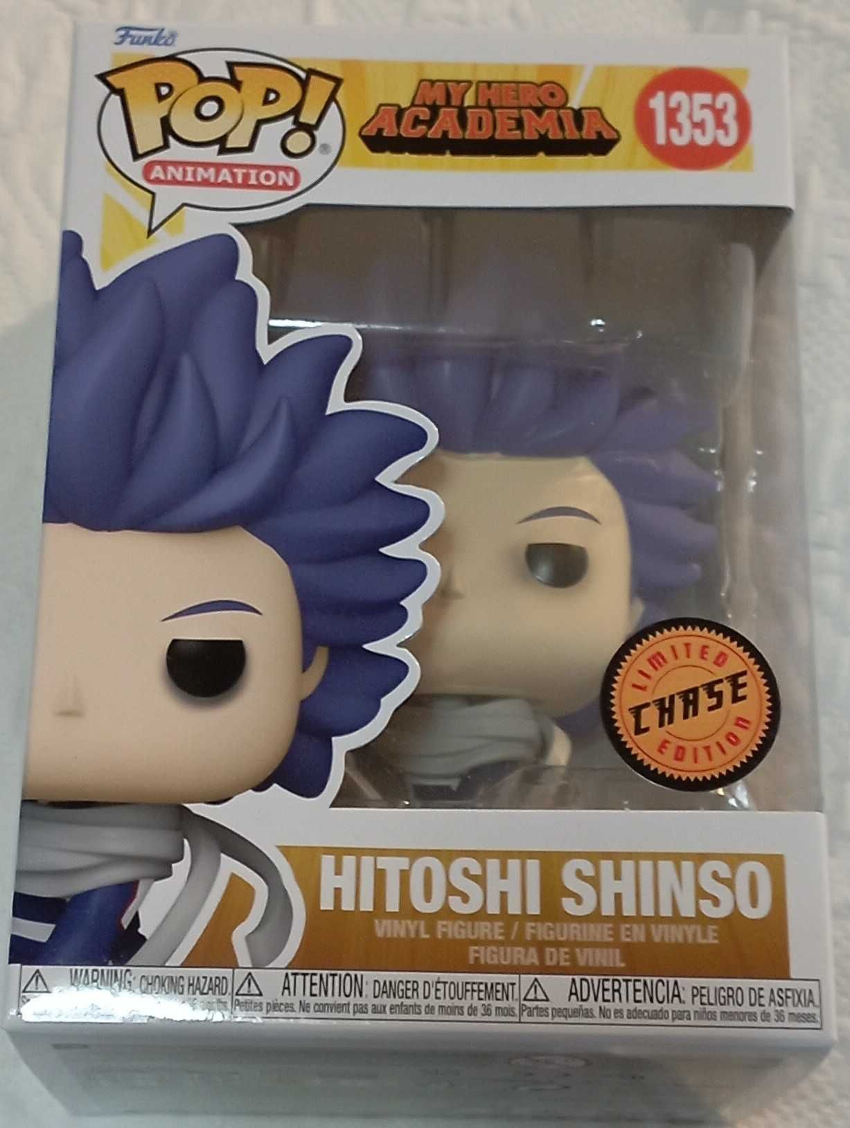 funko pop my hero academia 1353 hitoshi shinso chase