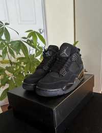 New Nike Air Jordan 4 Retro Black Eu 44