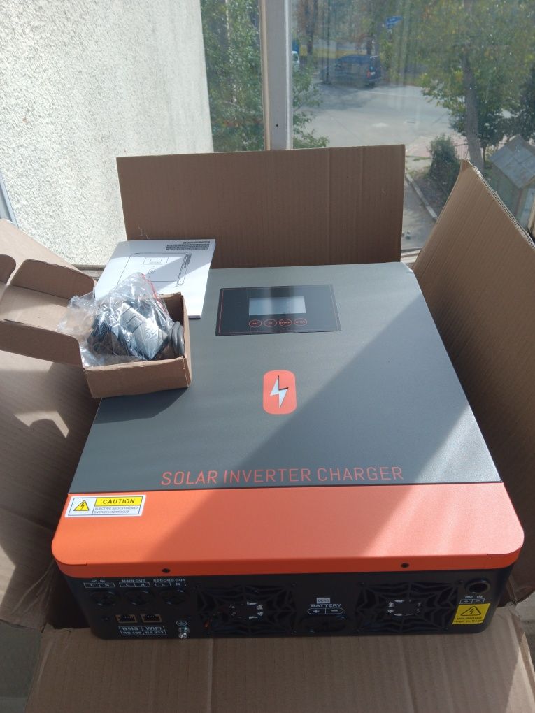 Гібридний інвертор POW-HVM4.2M-24V-N (PowMr) 4.2kW/24V MPPT в наявност