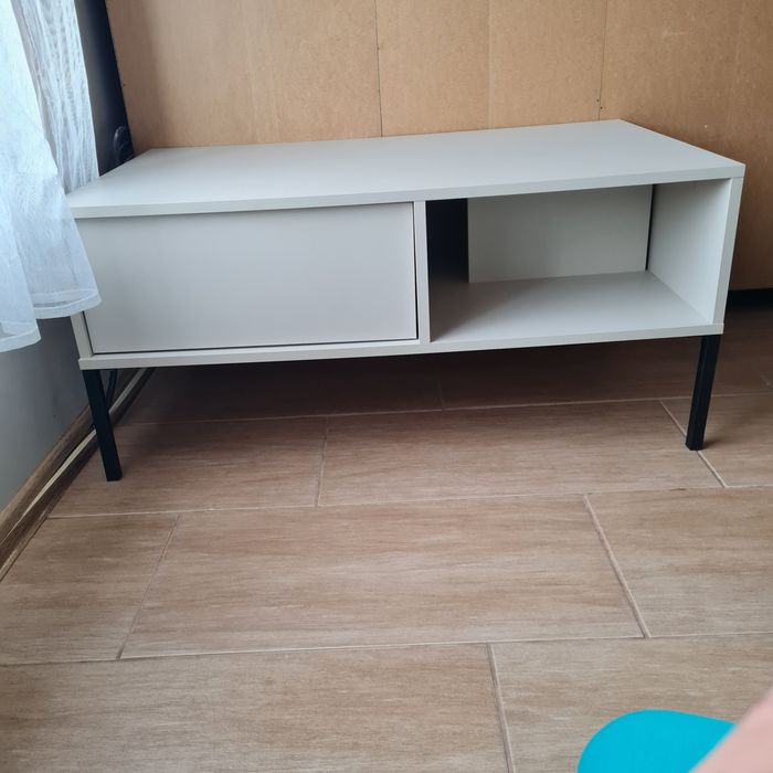 DAST Stolik kawowy z szufladami agata meble beżowy