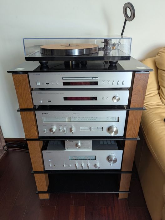 Móvel Hi-fi vidro