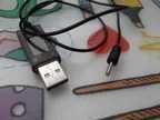 Кабель адаптер USB to DC 2,5 x 0,7 mm мм 5вольт 5V 5В