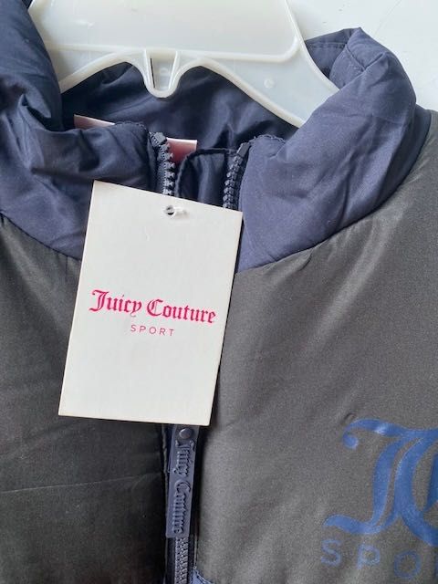 Juicy Couture puffer L kurtka puchowa na zimę oryginalna  NOWA