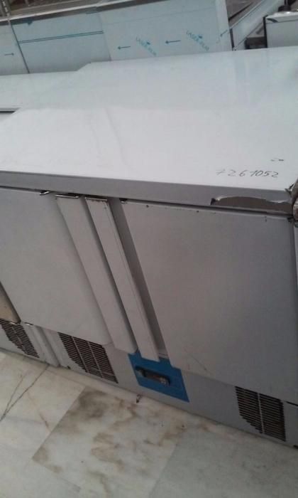 Mesa de Pizzaria 2 Portas Superfície Lisa NOVA